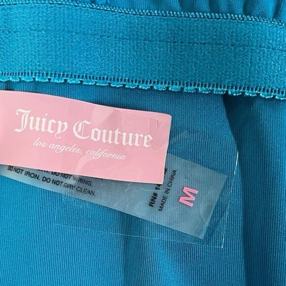 Juicy Couture One Shoulder Black Color Block One Piece Bathing Suit - Picture 10 of 13